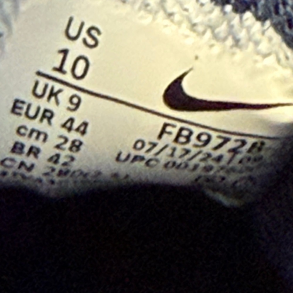 Nike Force Trout 9 - White & Midnight Navy: Men Size 10 Brand new - box no lid - Picture 8 of 9